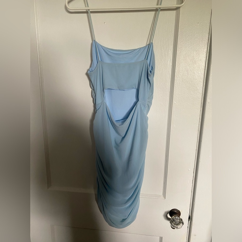 Blue Mini Dress - Picture 3 of 4